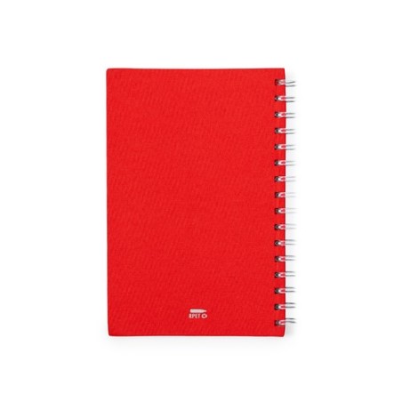 Bloc Notes Personnalisé Éco-responsable et Pratique - Kimberly Matières : PET recyclé Couleurs : blanc objet promo petit budget