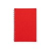 Bloc Notes Personnalisé Éco-responsable et Pratique - Kimberly Matières : PET recyclé Couleurs : rouge personnalisable avec votr