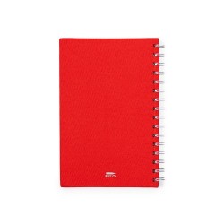 Bloc Notes Personnalisé Éco-responsable et Pratique - Kimberly Matières : PET recyclé Couleurs : bleu personnalisation sur mesur