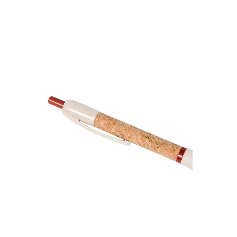 Stylo Éco-responsable Personnalisé pour votre Entreprise - Ankor Matières : liège Couleurs : noir personnalisation sur mesure