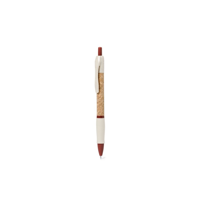 Stylo Éco-responsable Personnalisé pour votre Entreprise - Ankor Matières : liège Couleurs : noir impression haute définition