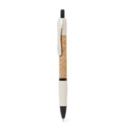 Stylo Éco-responsable Personnalisé pour votre Entreprise - Ankor Matières : liège Couleurs : rouge goodies publicitaire événemen