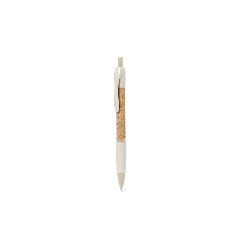 Stylo Éco-responsable Personnalisé pour votre Entreprise - Ankor Matières : liège Couleurs : naturel personnalisable avec votre 