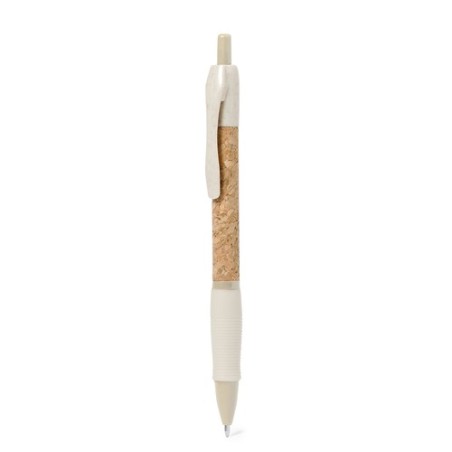 Stylo Éco-responsable Personnalisé pour votre Entreprise - Ankor Matières : liège Couleurs : naturel personnalisable avec votre 