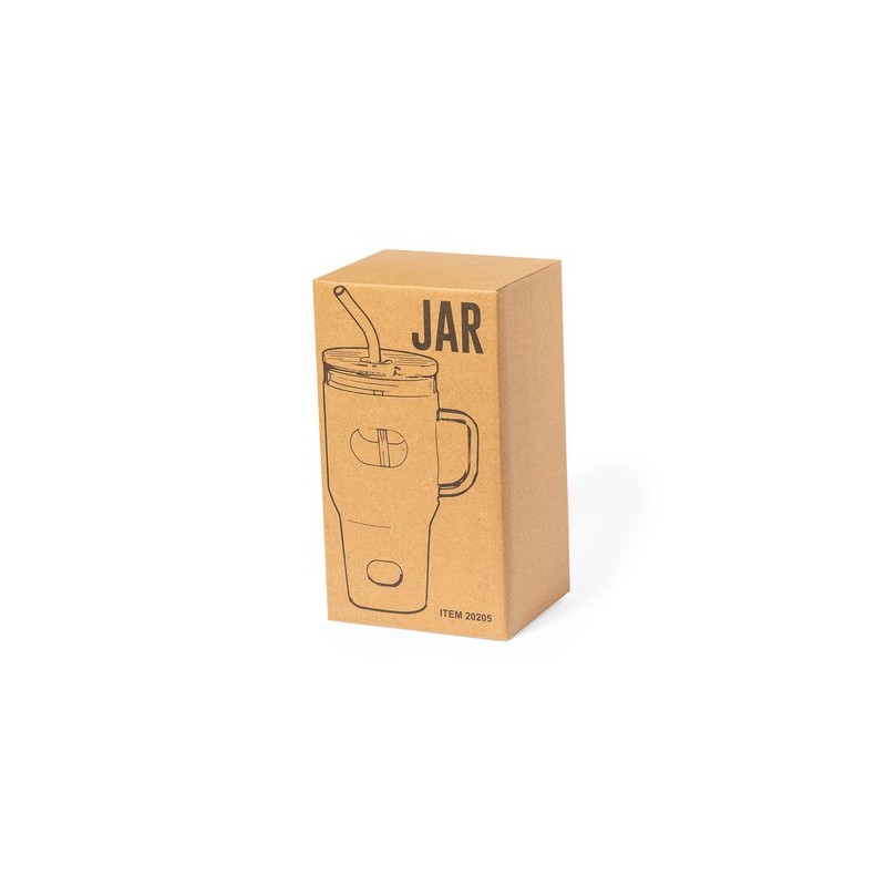 Pot en Verre Éco-responsable pour Cadeaux d'Entreprise - Namun Matières : bambou Couleurs : blanc livraison express 24h 48h