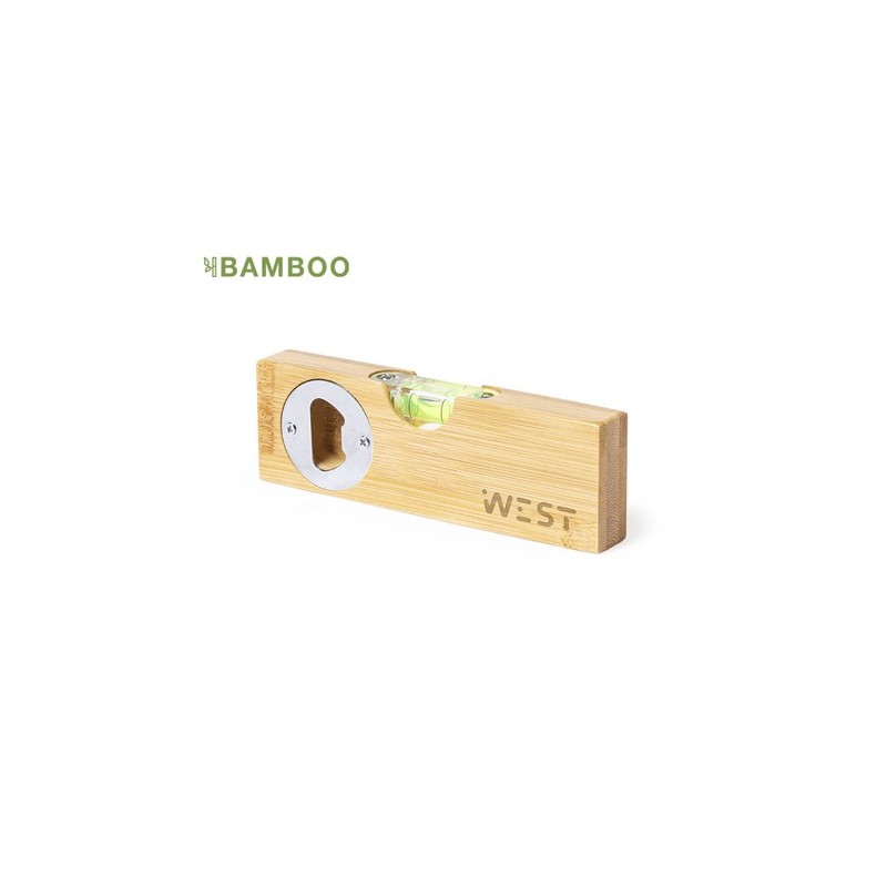 Ouvre Bouteille Pratique Personnalisé Nudok Matières : bambou