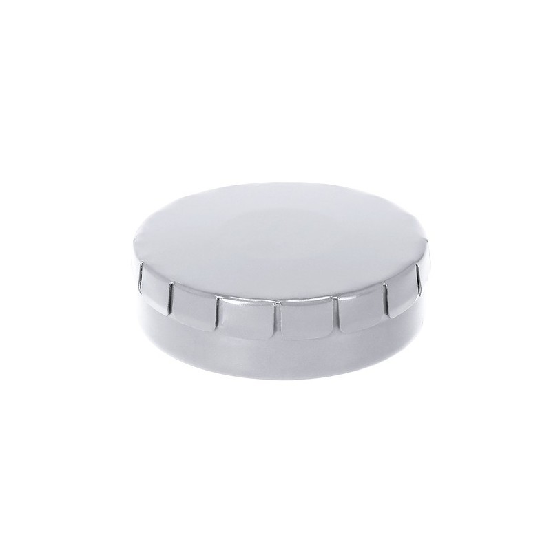 Distributeur personnalisé de bonbons pas cher Mizzen Matières : métal Couleurs : bleu marquage laser ultra précis