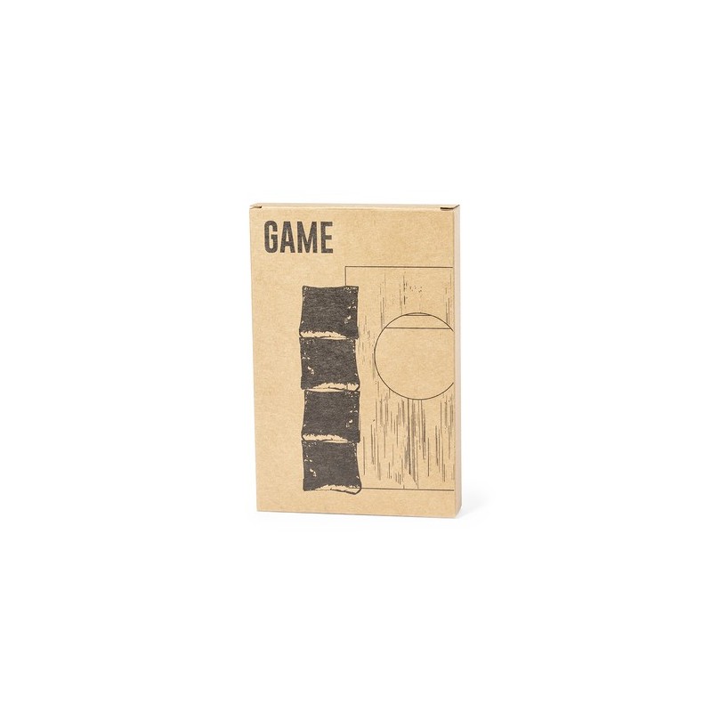 Jeu en Bois Unique Personnalisé Publicitaire Tumble Matières : bois marquage laser ultra précis