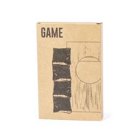 Jeu en Bois Unique Personnalisé Publicitaire Tumble Matières : bois marquage laser ultra précis