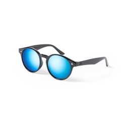 Lunettes de Soleil Personnalisées avec Protection UV400 Pas Cher - Poren Matières : PET recyclé Couleurs : bleu