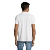 Polo personnalisé homme en polycoton 200g - PRIME MEN Matières : PET Taille textile : XXL Couleurs : blanc goodies personnalisé 