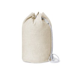 Sac à Linge Éco-responsable en Coton Recyclé Personnalisé Pas Cher - Balluchon Bandam Matières : coton recyclé Couleurs : rouge 