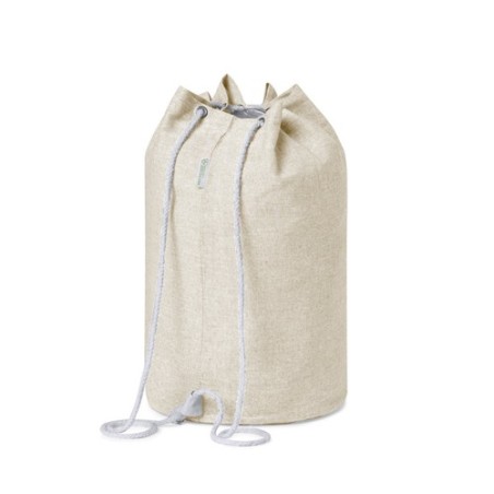 Sac à Linge Éco-responsable en Coton Recyclé Personnalisé Pas Cher - Balluchon Bandam Matières : coton recyclé Couleurs : rouge 