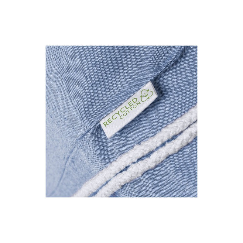 Sac à Linge Éco-responsable en Coton Recyclé Personnalisé Pas Cher - Balluchon Bandam Matières : coton recyclé Couleurs : rouge 