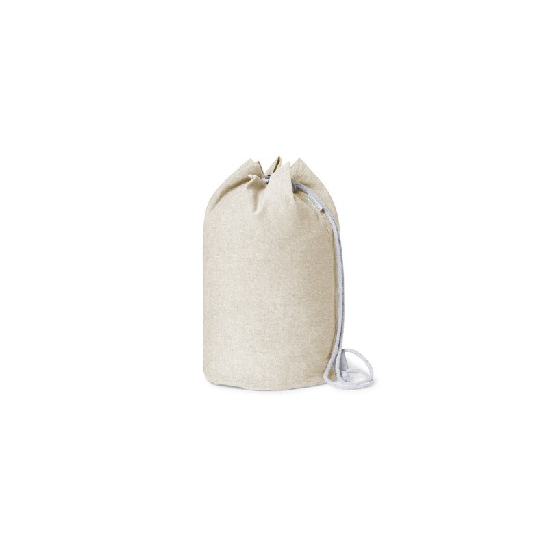 Sac à Linge Éco-responsable en Coton Recyclé Personnalisé Pas Cher - Balluchon Bandam Matières : coton recyclé Couleurs : noir g
