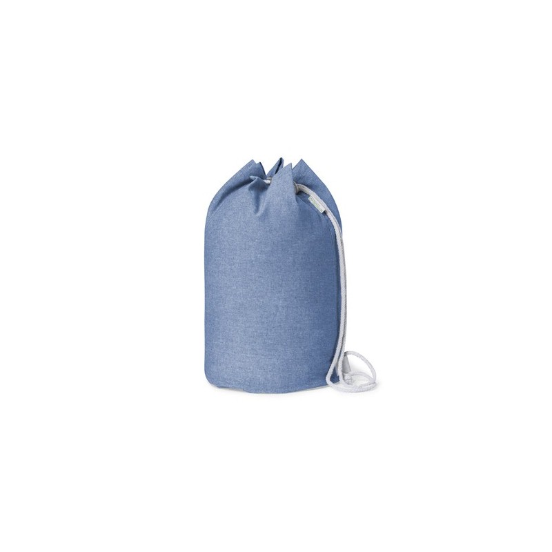 Sac à Linge Éco-responsable en Coton Recyclé Personnalisé Pas Cher - Balluchon Bandam Matières : coton recyclé Couleurs : noir g