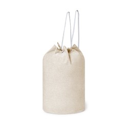 Sac à Linge Éco-responsable en Coton Recyclé Personnalisé Pas Cher - Balluchon Bandam Matières : coton recyclé Couleurs : noir i
