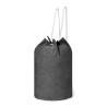 Sac à Linge Éco-responsable en Coton Recyclé Personnalisé Pas Cher - Balluchon Bandam Matières : coton recyclé Couleurs : bleu m