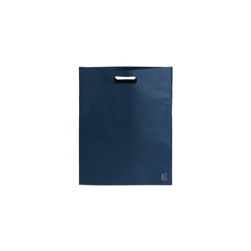Sac Éco-responsable Personnalisable Dromeda Matières : PET recyclé Couleurs : noir impression logo haute qualité