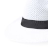 Ruban Publicitaire Éco-responsable pour Chapeau Hicoband Matières : polyester Couleurs : blanc personnalisable avec votre logo