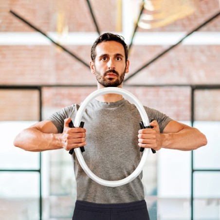Anneau d'Exercice Éco-responsable Personnalisé Fitness Turkol Matières : EVA Couleurs : blanc marquage laser ultra précis