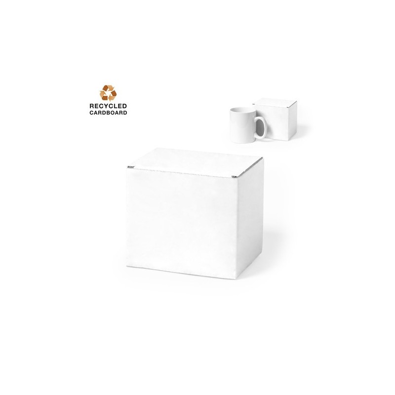 Boîte Éco-responsable de Présentation Personnalisée - Avider Matières : carton recyclé Couleurs : blanc personnalisable avec vot