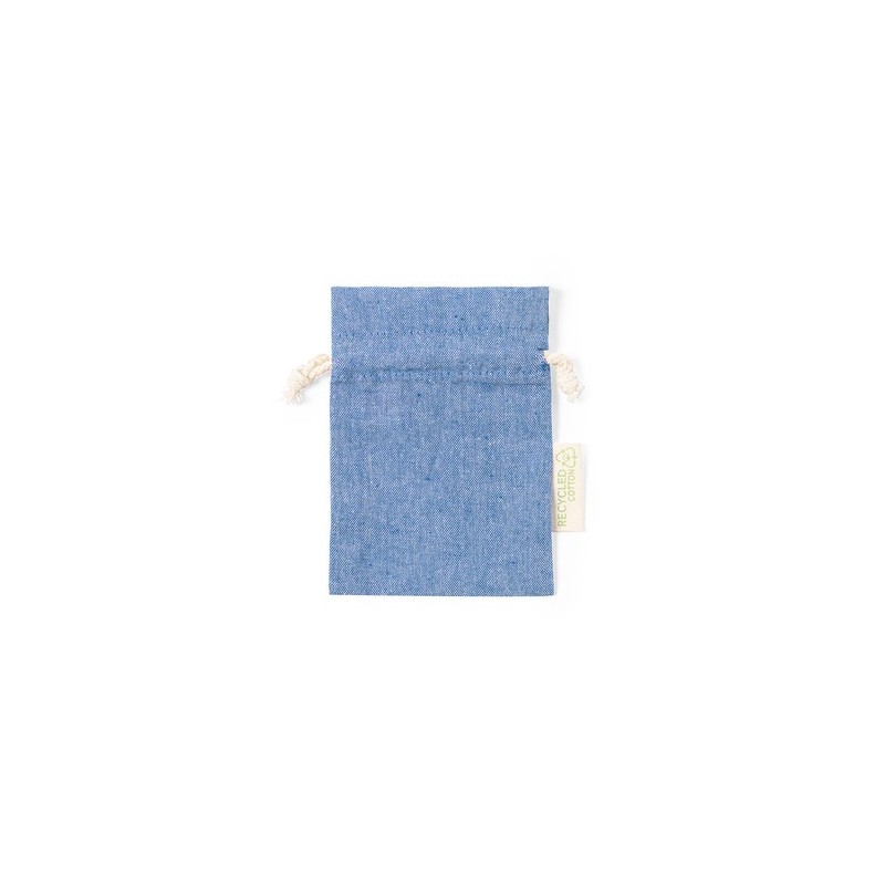 Sac Éco-responsable Personnalisé Dratinix Matières : coton recyclé Couleurs : bleu