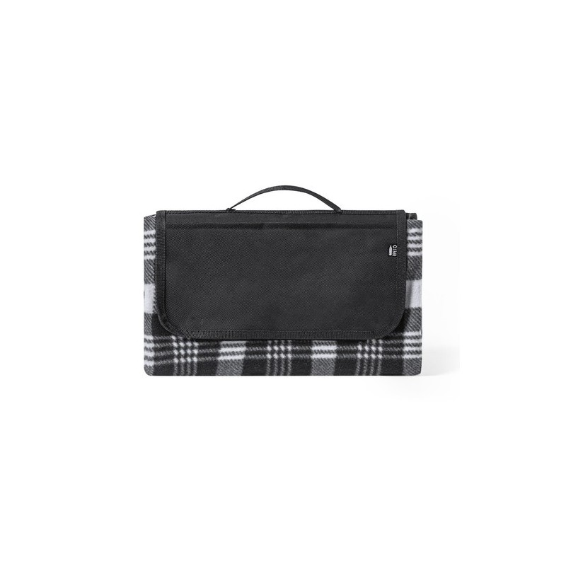 Couverture Éco-responsable et Durable Personnalisée pour Picnic - Zaralex Couleurs : gris Matières : polyester recyclé