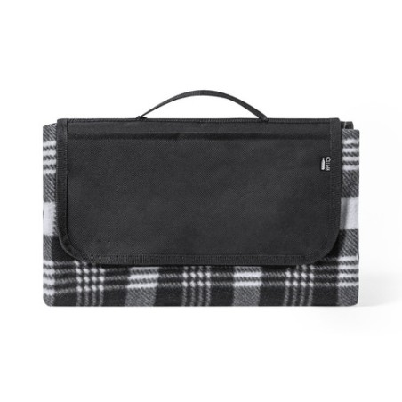 Couverture Éco-responsable et Durable Personnalisée pour Picnic - Zaralex Couleurs : gris Matières : polyester recyclé