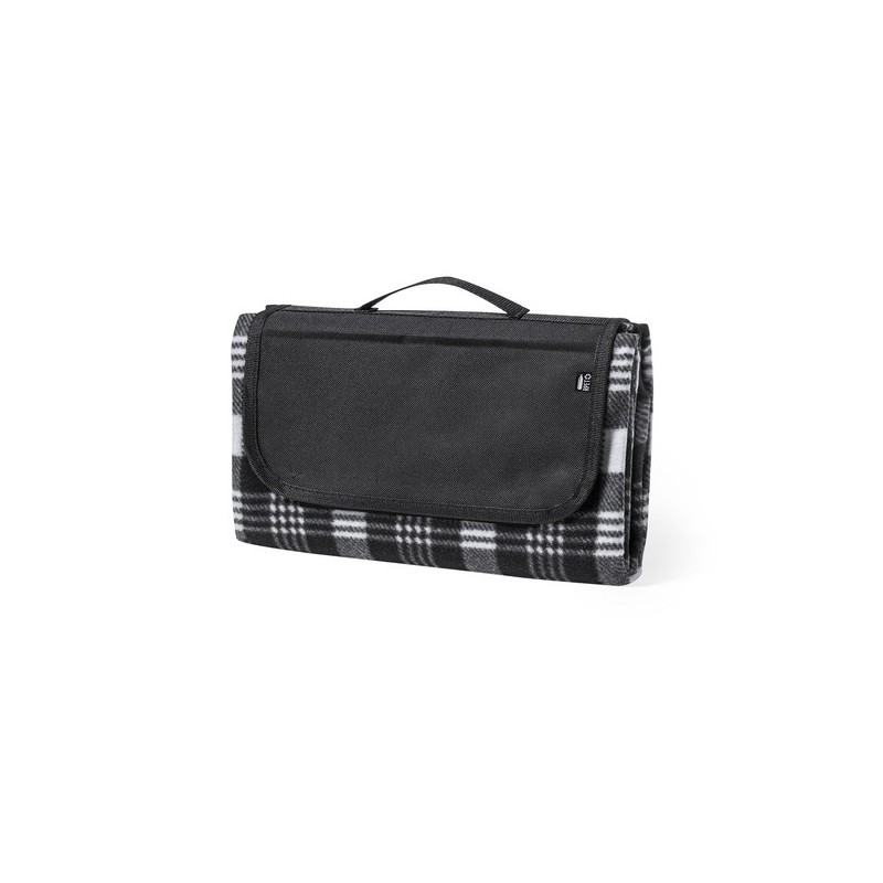 Couverture Éco-responsable et Durable Personnalisée pour Picnic - Zaralex Couleurs : gris Matières : polyester recyclé cadeau en