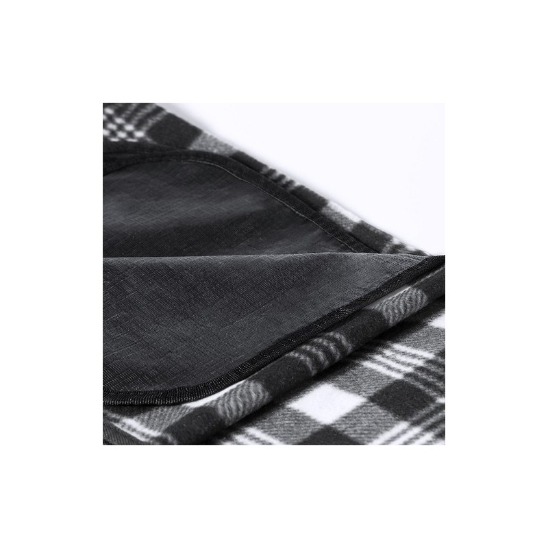 Couverture Éco-responsable et Durable Personnalisée pour Picnic - Zaralex Couleurs : gris Matières : polyester recyclé goodies p
