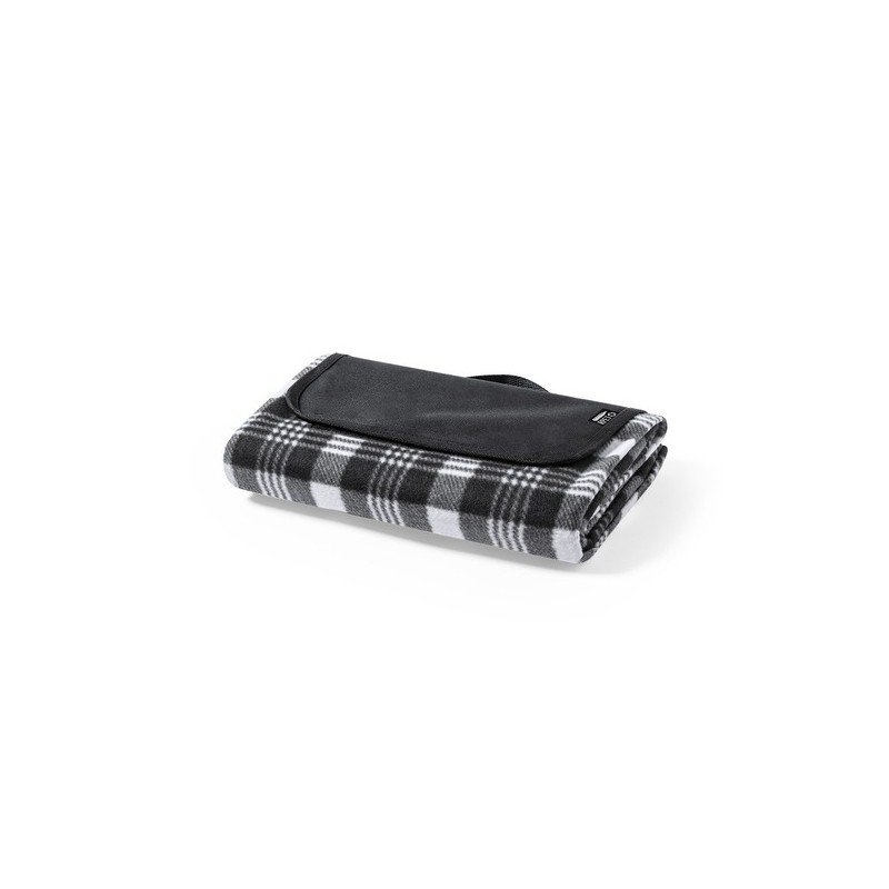 Couverture Éco-responsable et Durable Personnalisée pour Picnic - Zaralex Couleurs : gris Matières : polyester recyclé objet pro