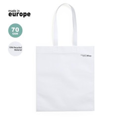 Sac Shopping Éco-responsable Personnalisé pas cher Suntek Couleurs : blanc Matières : polypropylène (PP) recyclé 2