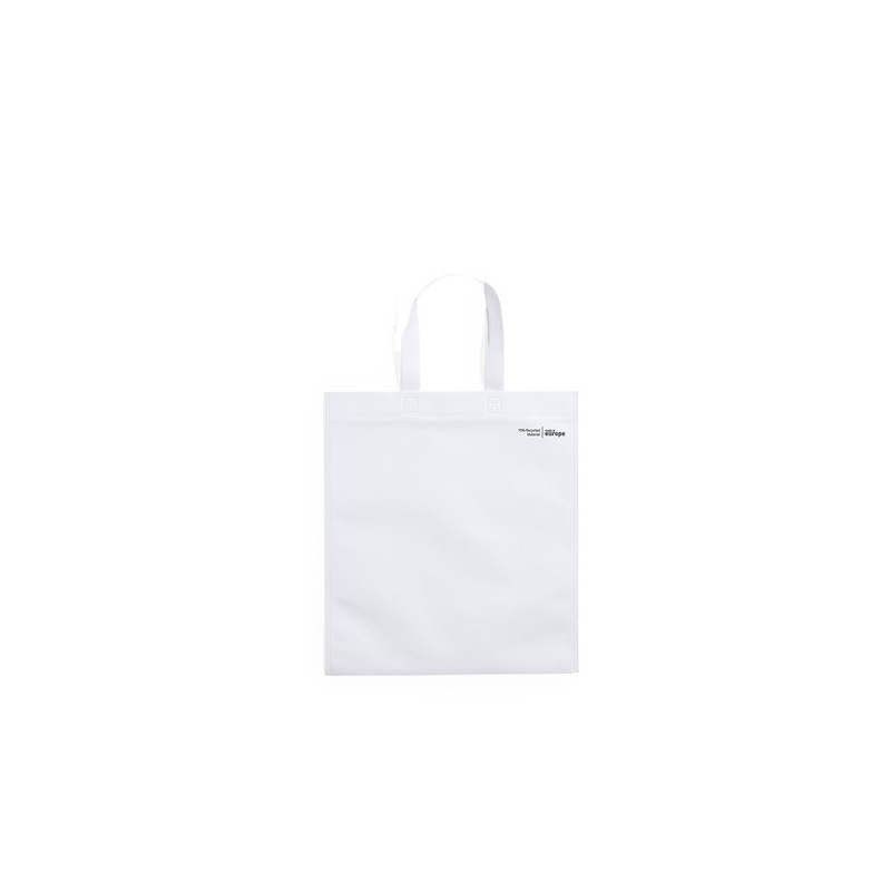 Sac Shopping Éco-responsable Personnalisé pas cher Suntek Couleurs : blanc Matières : polypropylène (PP) recyclé livraison expre