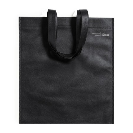 Sac Shopping Éco-responsable Personnalisé pas cher Suntek Couleurs : noir Matières : polypropylène (PP) recyclé personnalisable 