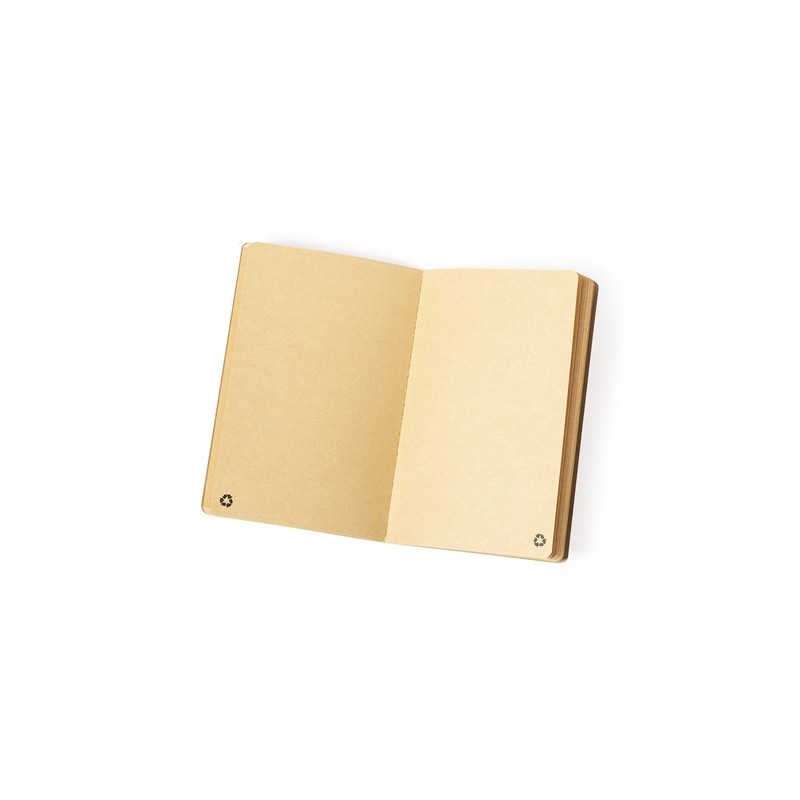 Cahier Éco-responsable Personnalisé A5 Rayish pas cher Matières : carton recyclé marquage couleur éclatante