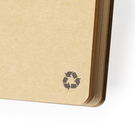 Cahier Éco-responsable Personnalisé A5 Rayish pas cher Matières : carton recyclé personnalisation sur mesure