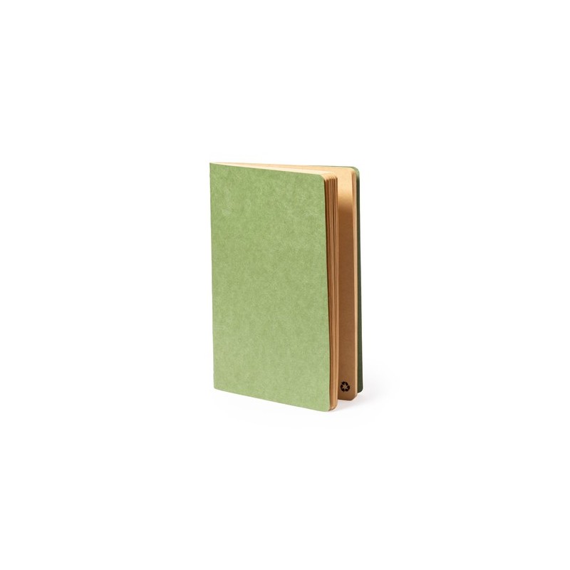 Cahier Éco-responsable Personnalisé A5 Rayish pas cher Matières : carton recyclé objet publicitaire robuste