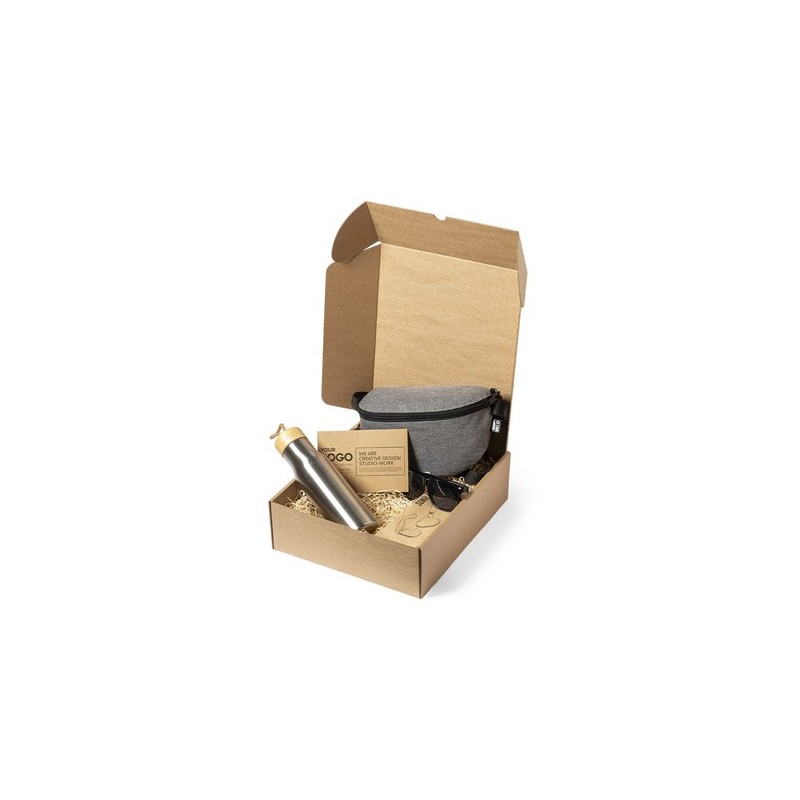 Carte de Vœux Éco-responsable Personnalisée pas cher - Kotix Matières : carton recyclé goodies publicitaire événementiel