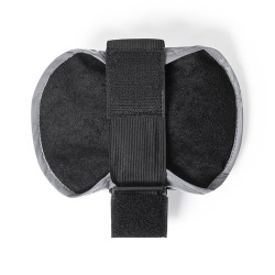 Bracelet Sportif Publicitaire Bilbon Matières : polyester Couleurs : gris marquage laser ultra précis