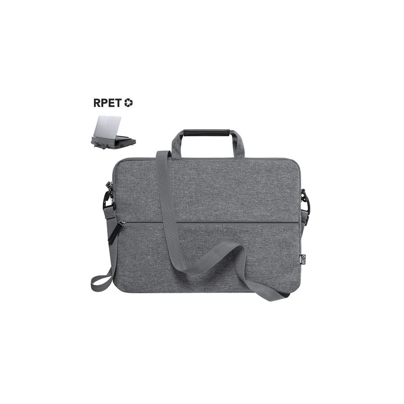 Porte-Documents Éco-responsable Pratique Support Murray Matières : PET recyclé Couleurs : gris personnalisable avec votre logo