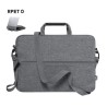 Porte-Documents Éco-responsable Pratique Support Murray Matières : PET recyclé Couleurs : gris personnalisable avec votre logo