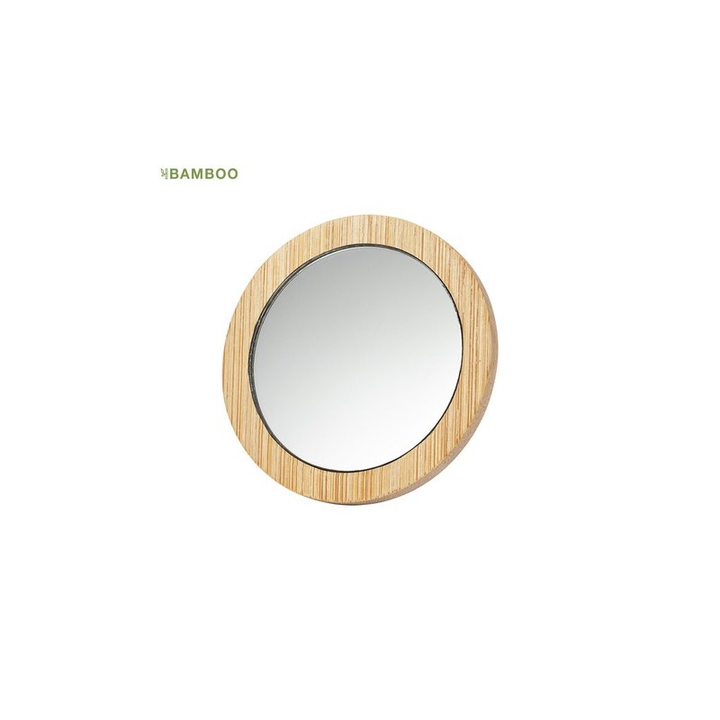 Miroir personnalisé Bien-être et Beauté Arendel pas cher Matières : bambou