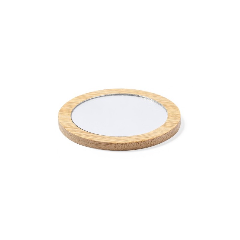 Miroir personnalisé Bien-être et Beauté Arendel pas cher Matières : bambou objet promotionnel éco-responsable
