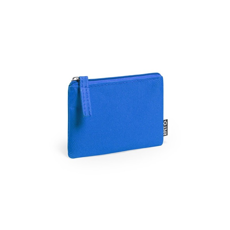 Porte Monnaie Éco-responsable Pratique Personnalisé pas cher Nelsom Couleurs : bleu marine Matières : polyester recyclé goodies 