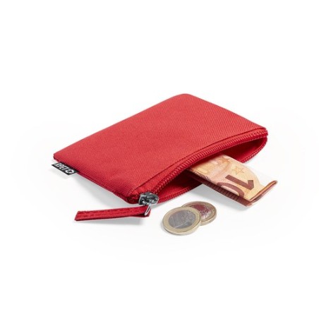 Porte Monnaie Éco-responsable Pratique Personnalisé pas cher Nelsom Couleurs : bleu marine Matières : polyester recyclé objet pr