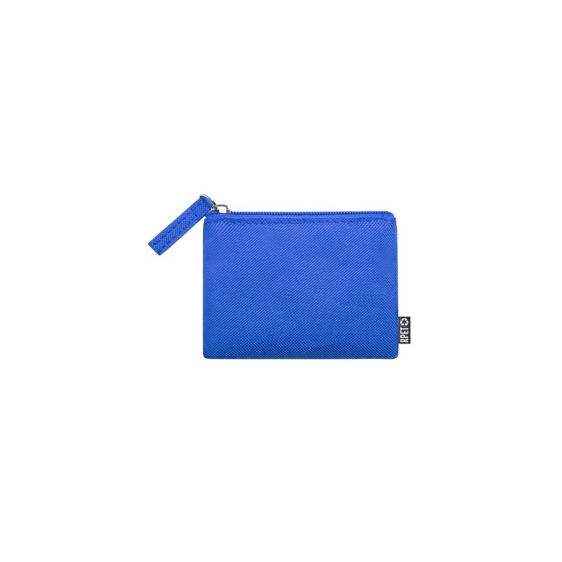 Porte Monnaie Éco-responsable Pratique Personnalisé pas cher Nelsom Couleurs : bleu marine Matières : polyester recyclé impressi