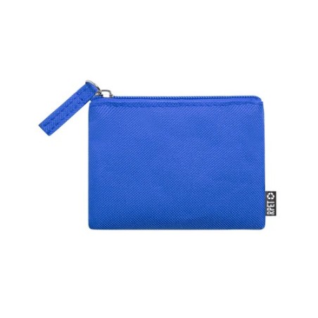 Porte Monnaie Éco-responsable Pratique Personnalisé pas cher Nelsom Couleurs : bleu marine Matières : polyester recyclé impressi