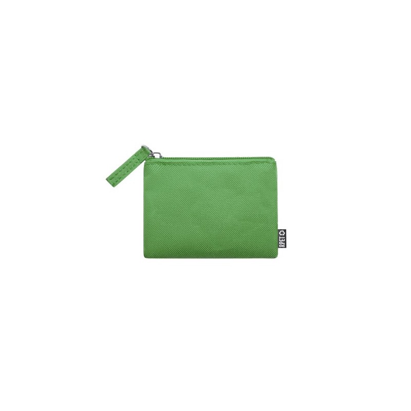 Porte Monnaie Éco-responsable Pratique Personnalisé pas cher Nelsom Couleurs : bleu marine Matières : polyester recyclé cadeau e