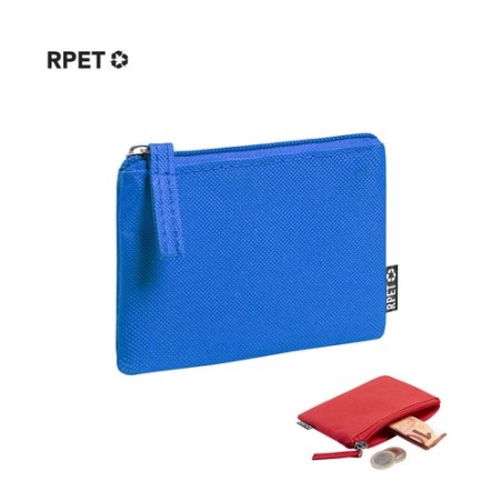 Porte Monnaie Éco-responsable Pratique Personnalisé pas cher Nelsom Couleurs : vert Matières : polyester recyclé cadeau client o
